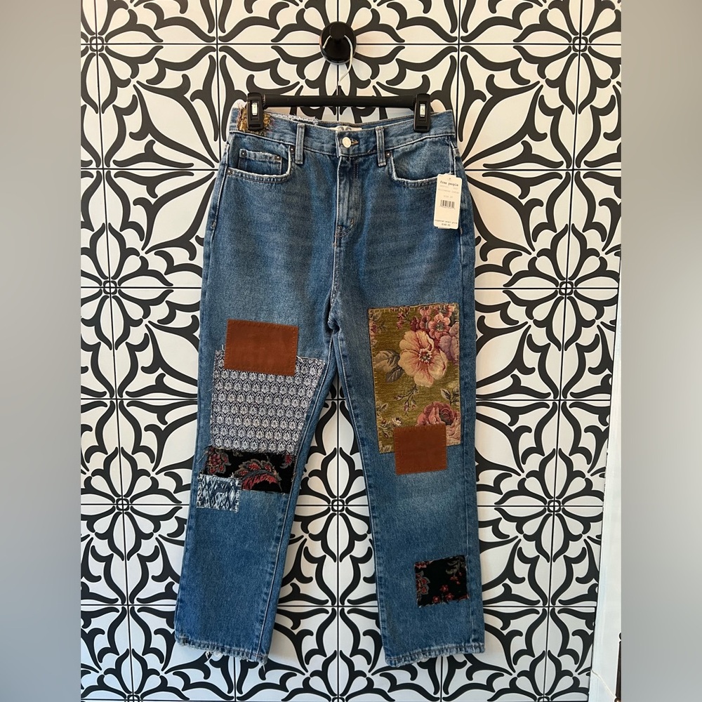 Free People Poppy Jeans, size 28, NWT